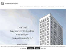 Tablet Screenshot of grundkontorprojekt.de